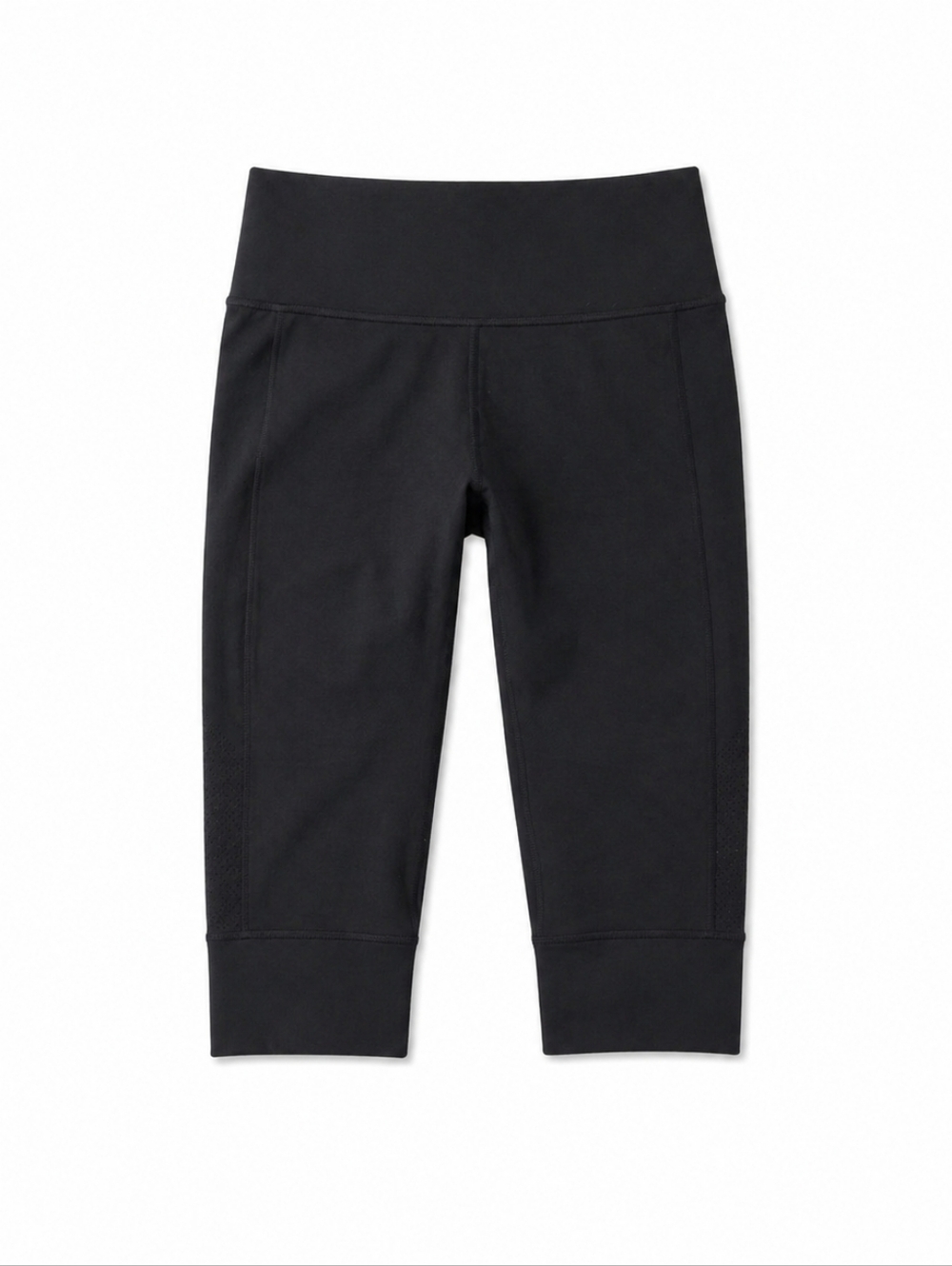 lululemon athletica Black Cropped Leggings